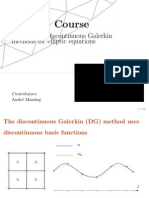 Fenics Discontinuous Galerkin