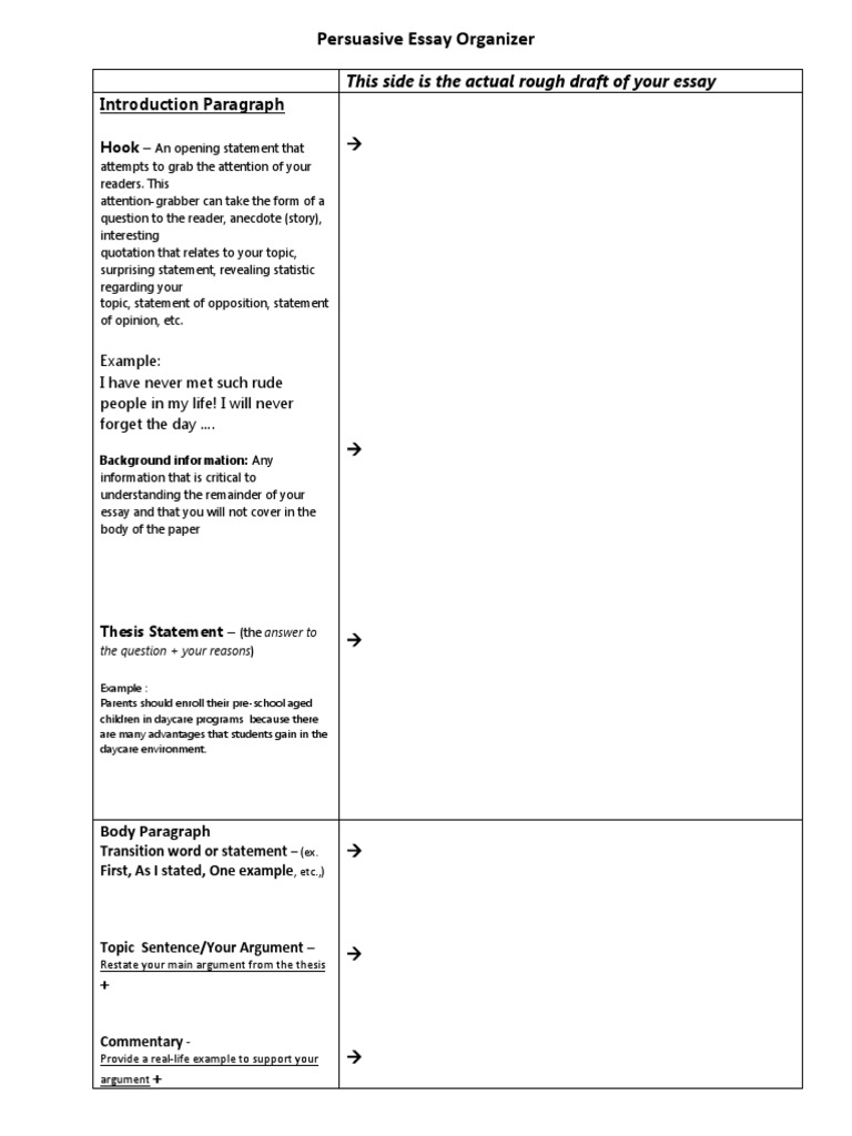 Persuasive essay example about life image