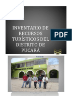 Inventario Turístico - Avance