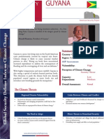 Global Security Defense Index On Climate Change - Guyana 2014