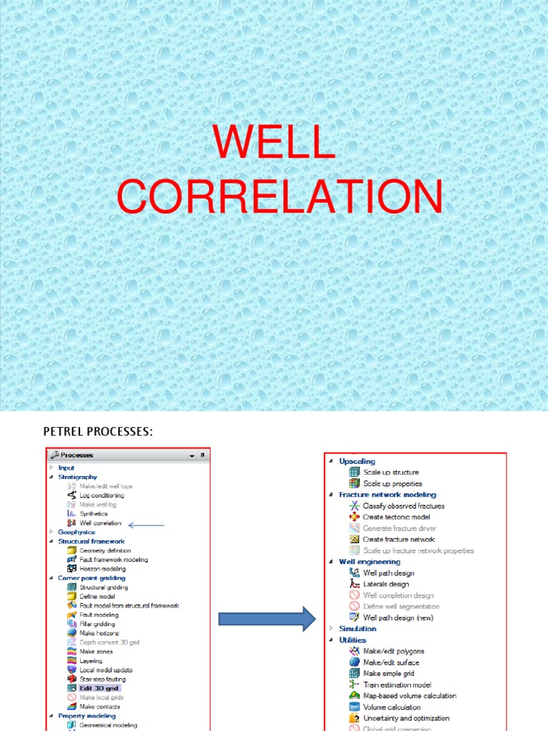 Well Correlation | PDF | Computers | Technology & Engineering