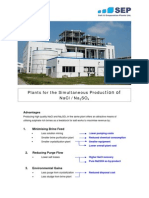 Plants For The Simultaneous Production of NaClNa2SO4