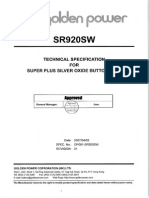 Bateria Reloj Javier Sr920sw