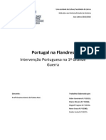 Portugal na 1a Grande Guerra - Intervenção na Flandres