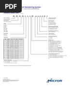 Standard NAND Flash Part Numbering System