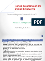 El Afecto en Mi Comunidad Educativa Por Luz M Vanegas