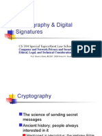 Crypto and Digital Signatures