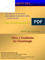 Mitos y Realidade Sde La Fotoprotección México 2007