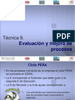 Evaluación y Mejora