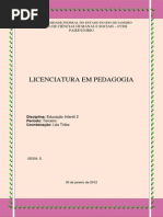 Educação Infantil II