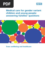 Download Answering Families Questions Medical Care for Gender Variant Children and Young People by Gender Spectrum SN240330751 doc pdf