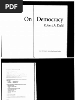 Dahl R. - On Democracy - Ch. 4 5