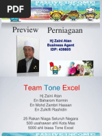 Download Tone Excel Presentation Dari Tuan Zaini Atan by Chris Mike SN240340081 doc pdf