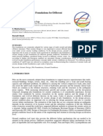 Seismic Design of Pile Foundations For Different