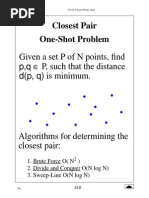 Closest Points 1 X 1