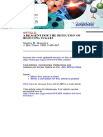 Detecting Reducing Sugars with Sodium Citrate Copper Solution