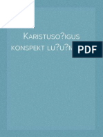 Karistusõigus Konspekt