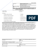 Form Approved Through 09/30/2011 Department of Health and Human Services