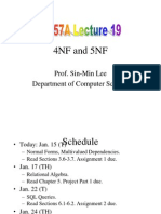 4NF and 5NF Forms for Database Normalization