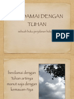 Berdamai Dengan Tuhan (Let's Make Peace With God)