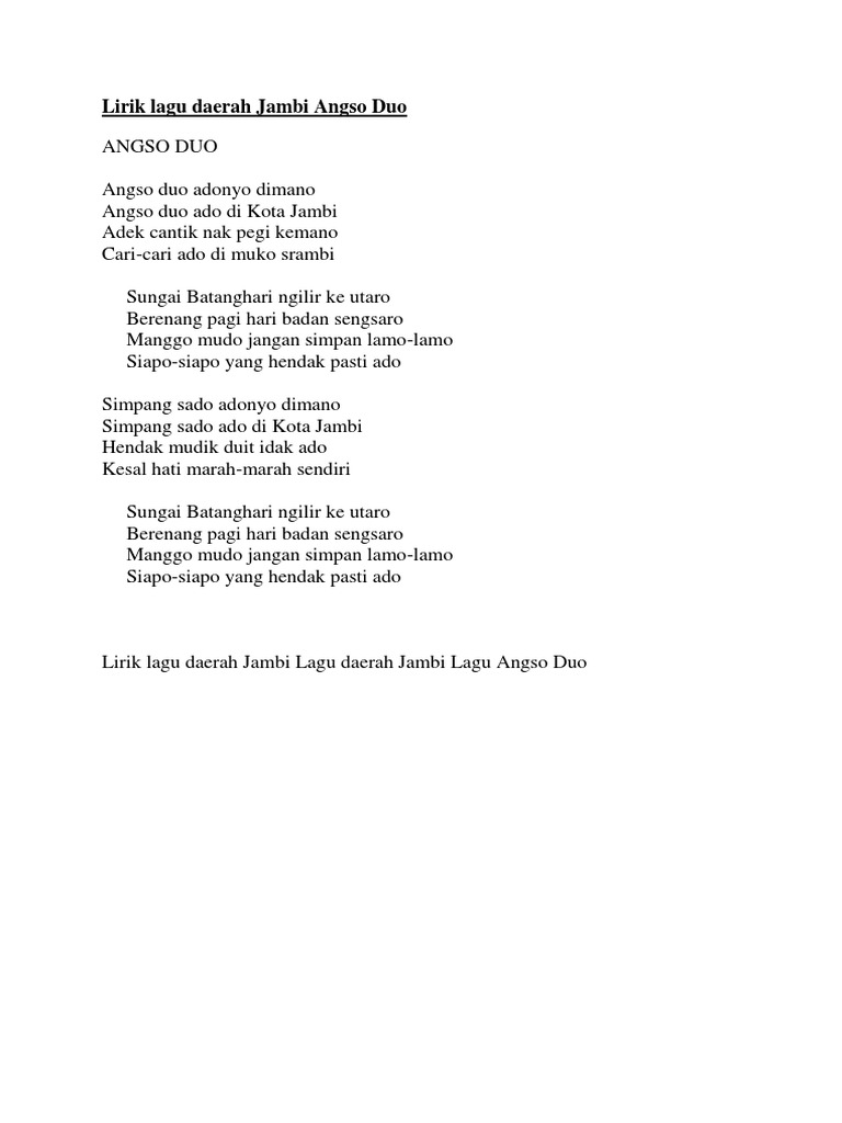 Lirik Lagu Angso Duo Arsia Lirik