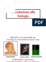 1. Introduzione Biologia