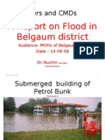 A Report On Flood in Belgaum District-2008