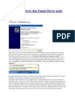 Pengertian Driver Dan Fungsi Driver Pada Komputer