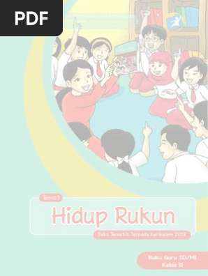 Buku Pegangan Guru Sd Kelas 2 Tema 1 Hidup Rukun