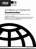 Conditions of Contract for Construction by FIDIC