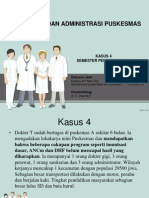 Manajemen Dan Administrasi Puskesmas