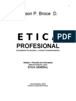 Etica Profesional Folleto Actualizado A Septiembre 2010