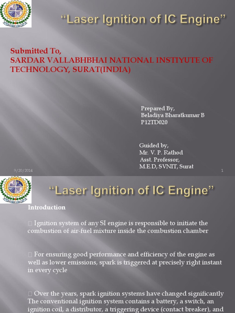 Ic Engine PDF Ignition System Combustion