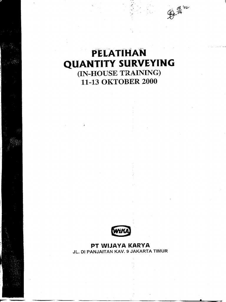 Quantity Surveying
