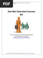 Download DotNet Interview Success Kit by krameshmca SN24036560 doc pdf