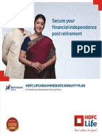 Hdfclife New Immediate Annuity Plan