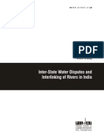 CaseStudy-InterStateWaterDisputesandInterlinkingofRiversinIndia