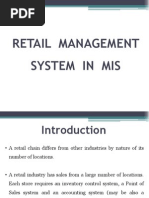 Retail Management System in Mis