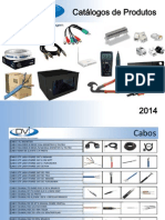Catálogo de Produtos 2014 com Cabos, Telefonia, Rack's, Informática e Acessórios