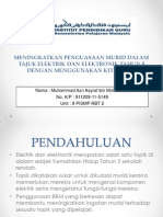 Meningkatkan Penguasaan Murid Dalam Tajuk Elektrik Dan Elektronik Tahun 5 Dengan Menggunakan Kit Model