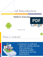 Android Introduction: Platform Overview