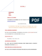 Number Theory Lec 2