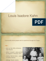 Biography of Louis I Kahn