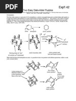 Exp't 42: Two Easy Diels-Alder Puzzles