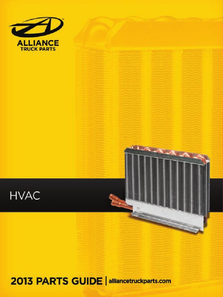 Alliance Truck Parts HVAC Catalog Mechanical Fan Hvac