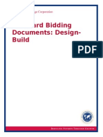 Standard Bidding Documents for Design-Build