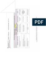 Horario. Sección 2. Gerencia de La Calidad y Productividad