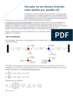 Oscilaciones Forzadas en Un Sistema Formado Por Particulas I