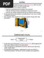 Latches: Sequential Circuits