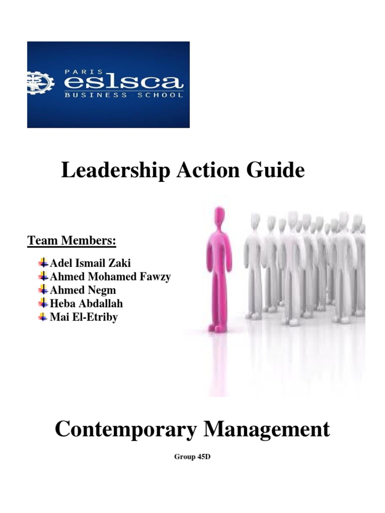 Leadership Action Guide Overview | PDF | Talent Management | Employee ...